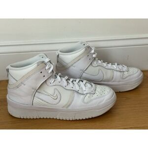 Nike,‎ Womens Dunk High Rebel Summit Triple White, Size 9, DH3718-100